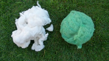 rôzne penové náplne do duší, ktoré zabranujú odskoku lôpt v hale 